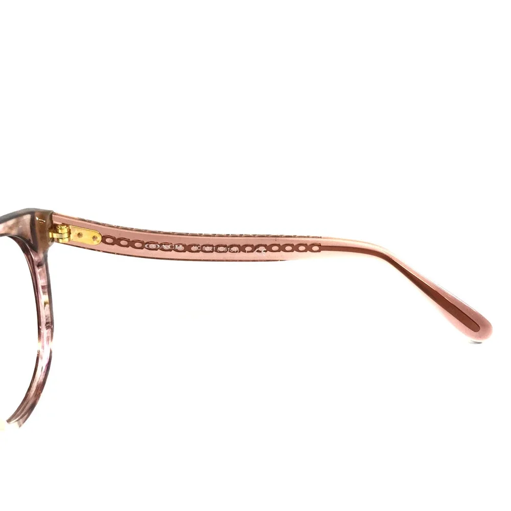 Coach Eyeglasses Frames HC8321 C6181 5656U8 Transparent Pink Ombre 55-18-140